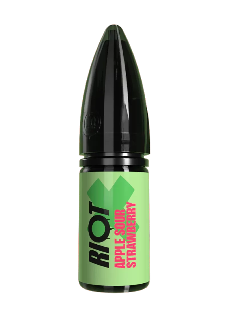 Apple Sour Strawberry RIOT X Nic Salt - 10mg