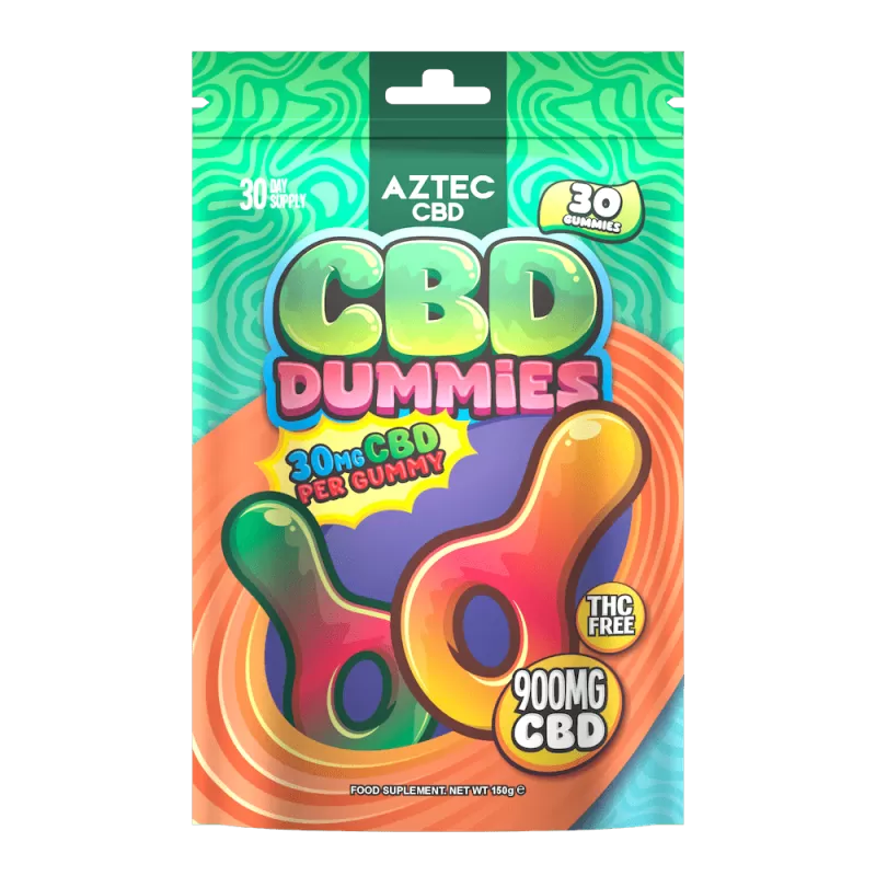 Aztec CBD Gummies – 900mg (30 Gummies) - Dew Drops - Image 2