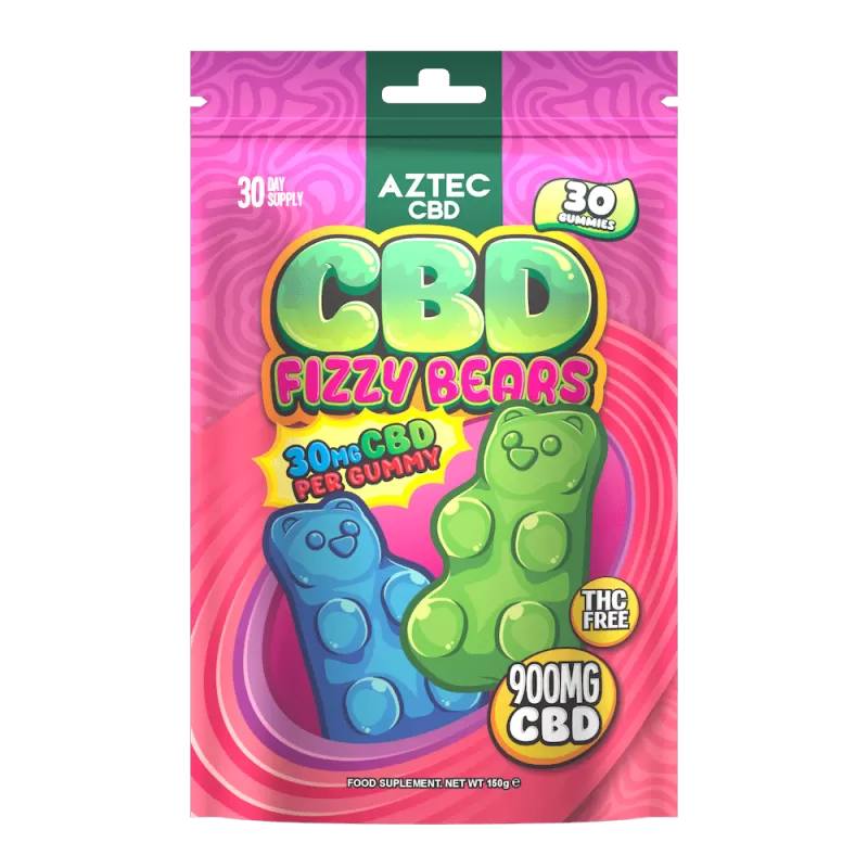 Aztec CBD Gummies – 900mg (30 Gummies) - Dew Drops - Image 3