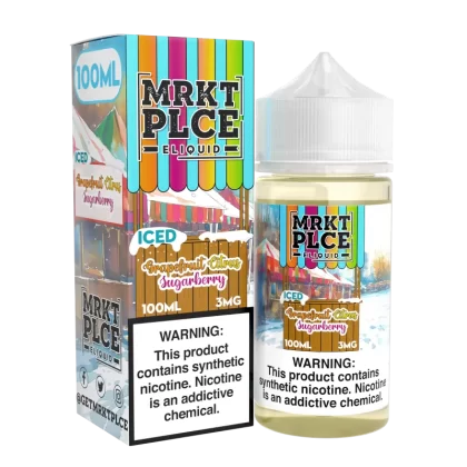 MRKTPLCE - ICED Grapefruit Citrus Sugarberry - 100ML E-Liquid - 6MG