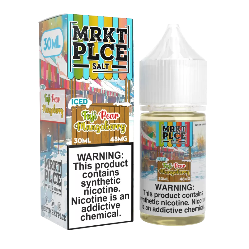 MRKTPLCE SALT - ICED Fuji Pear Mangoberry - 30ML E-Liquid - 48MG