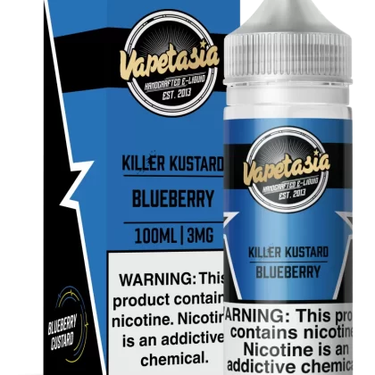 Vapetasia - Killer Kustard Blueberry - 100ML E-Liquid - 6MG
