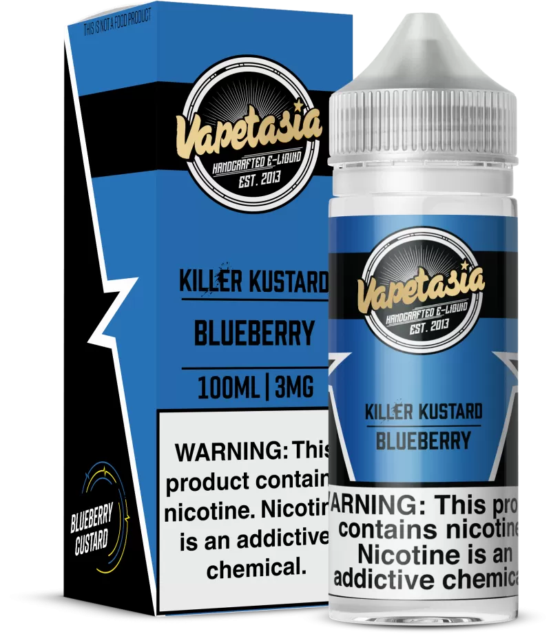 Vapetasia - Killer Kustard Blueberry - 100ML E-Liquid - 6MG