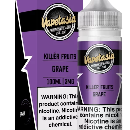 Vapetasia - Killer Fruits Grape - 100ML E-Liquid - 6MG