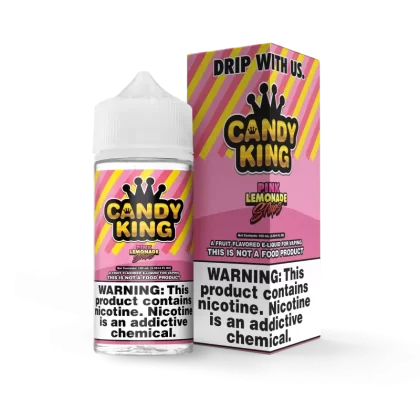 CANDY KING - Pink Lemonade Strips - 100ML E-Liquid - 6MG