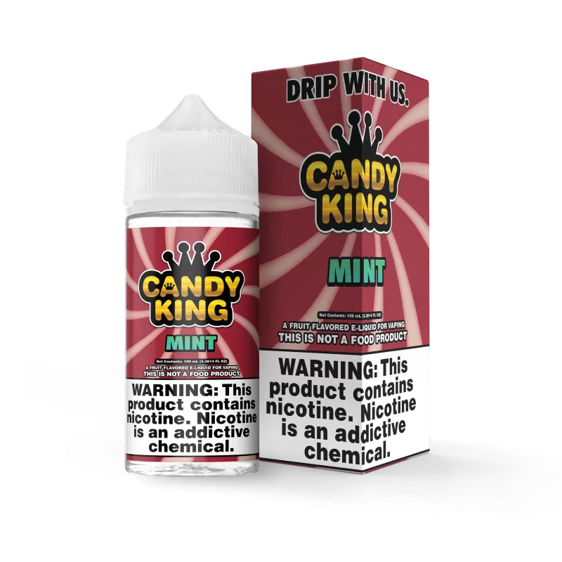 CANDY KING - Mint - 100ML E-Liquid - 0MG