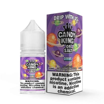 CANDY KING on SALT - Gobbies - 30ML E-Liquid - 35MG