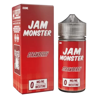 Jam Monster - Strawberry - 100ML E-Liquid - 0MG
