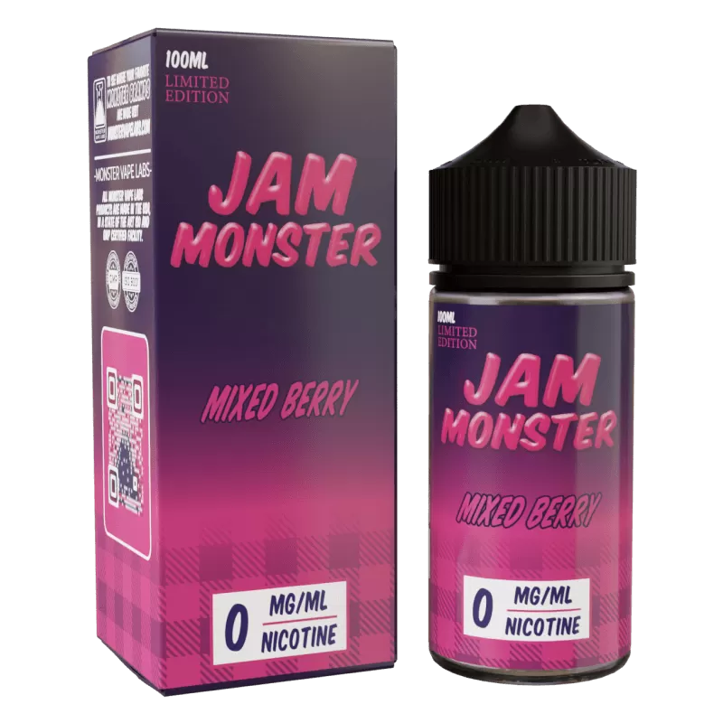 Jam Monster - Mixed Berry - 100ML E-Liquid - 6MG