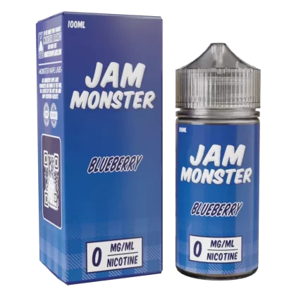 Jam Monster - Blueberry - 100ML E-Liquid - 0MG