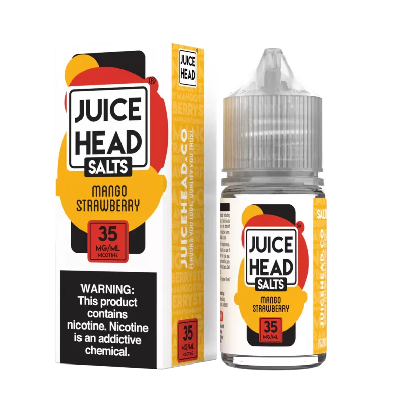 Juice Head Salt - Mango Strawberry - 30ML E-Liquid - 35MG