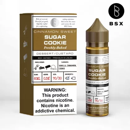 BSX Vapor BSX Series - Sugar Cookie - 60ML E-Liquid - 0MG