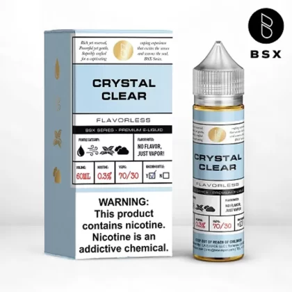 BSX Vapor BSX Series - Crystal Clear - 60ML E-Liquid - 6MG