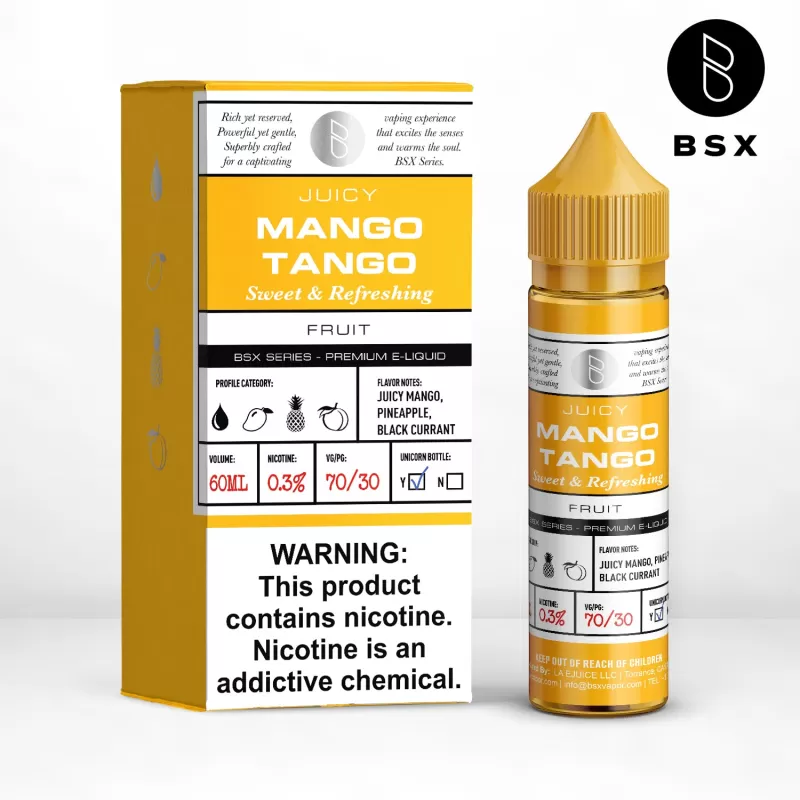 BSX Vapor BSX Series - Mango Tango - 60ML E-Liquid - 6MG