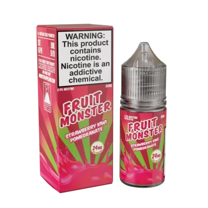 Fruit Monster Salt - Strawberry Kiwi Pomegranate - 30ML E-Liquid - 24MG