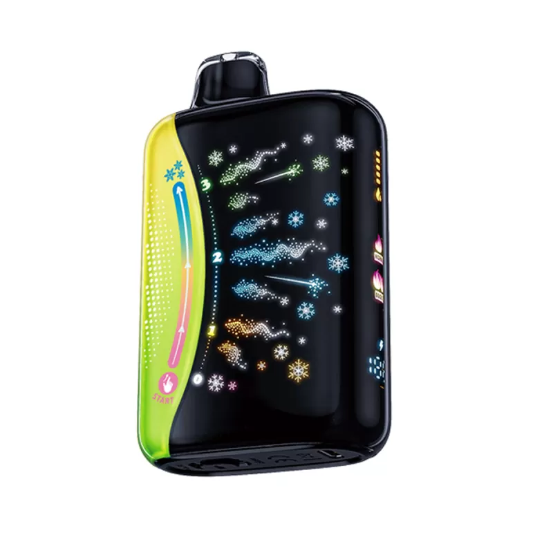 Assembled in USA | GEAK NEXX 40K Puff Nic/Ice Control Disposable Device- 40,000 Puffs - Blue Razz (Nic Adjust) - Image 2