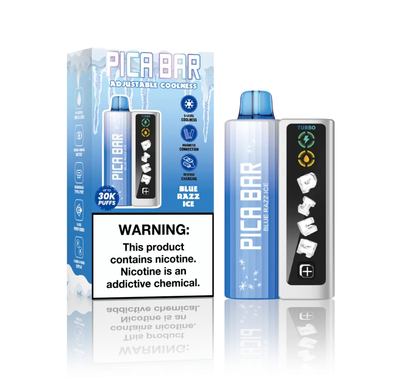 Assembled in USA | PICA BAR "TUNING" 30K Disposable KIT - 30,000 Puffs - Blackberry Cherry - Image 3