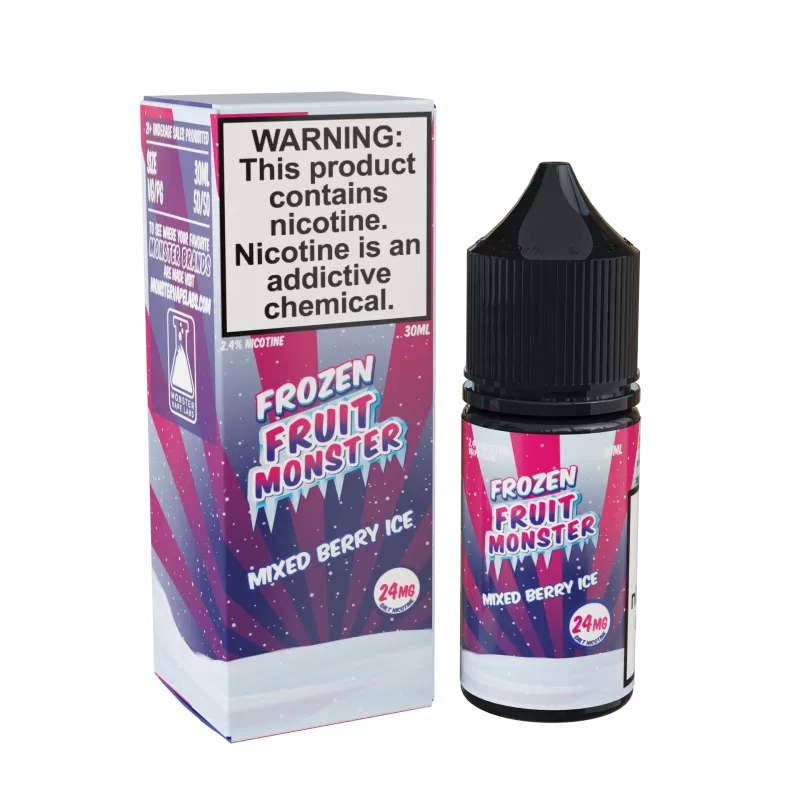 Frozen Fruit Monster Salt - Mixed Berry Ice - 30ML E-Liquid - 48MG