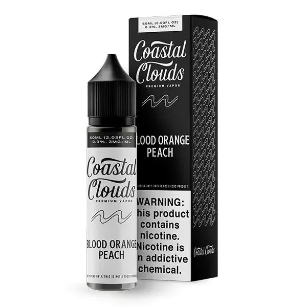 Coastal Clouds - Blood Orange Peach - 60ML E-Liquid - 6MG