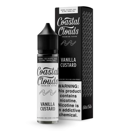 Coastal Clouds - Vanilla Custard - 60ML E-Liquid - 6MG
