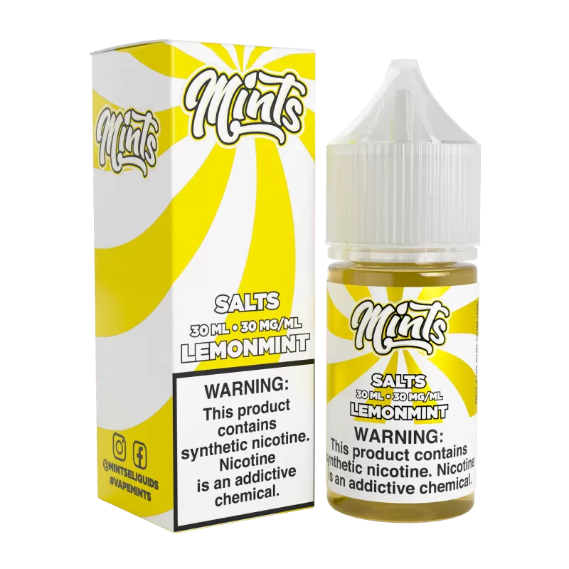Mints Vape Co SALT - Lemonmint - 30ML E-Liquid - 50MG
