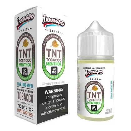 Innevape Salts - TNT Tobacco Menthol Nic Salt - 30ML E-Liquid - 50MG