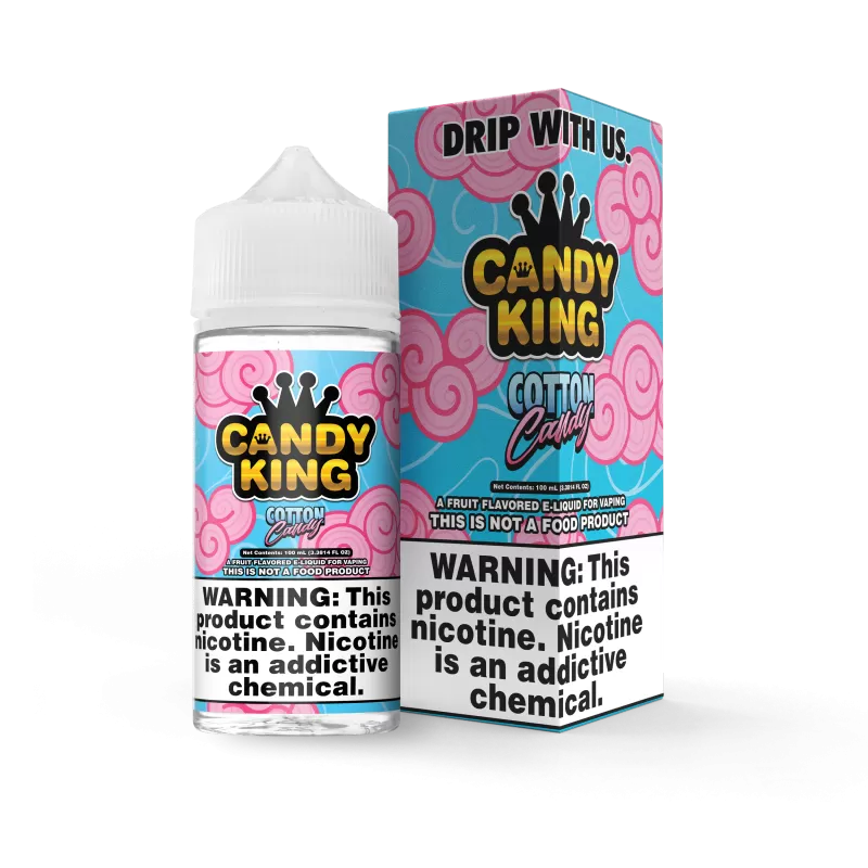 CANDY KING - Cotton Candy - 100ML E-Liquid - 6MG