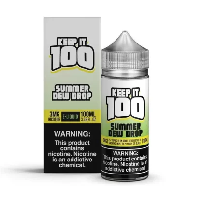 KEEP IT 100 - Summer Dew Drop - 100ML E-Liquid - 3MG