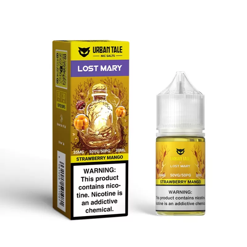 Urban Tale x Lost Mary - Strawberry Mango - Nic Salt 30ML E-Liquid - 35MG