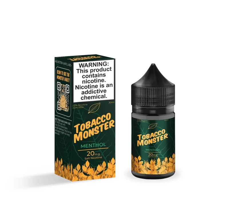 Menthol by Tobacco Monster Salt Series 30mL - 60MG