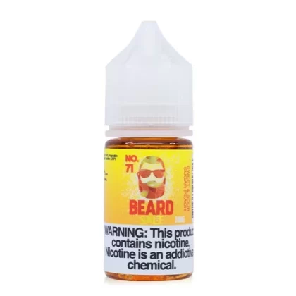 No. 71 Sweet and Sour Sugar Peach by Beard Salts 30mL - 30MG