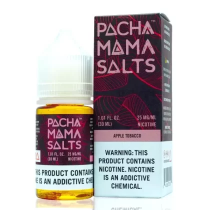 Apple Tobacco by Pachamama Salts TFN 30mL - 25MG