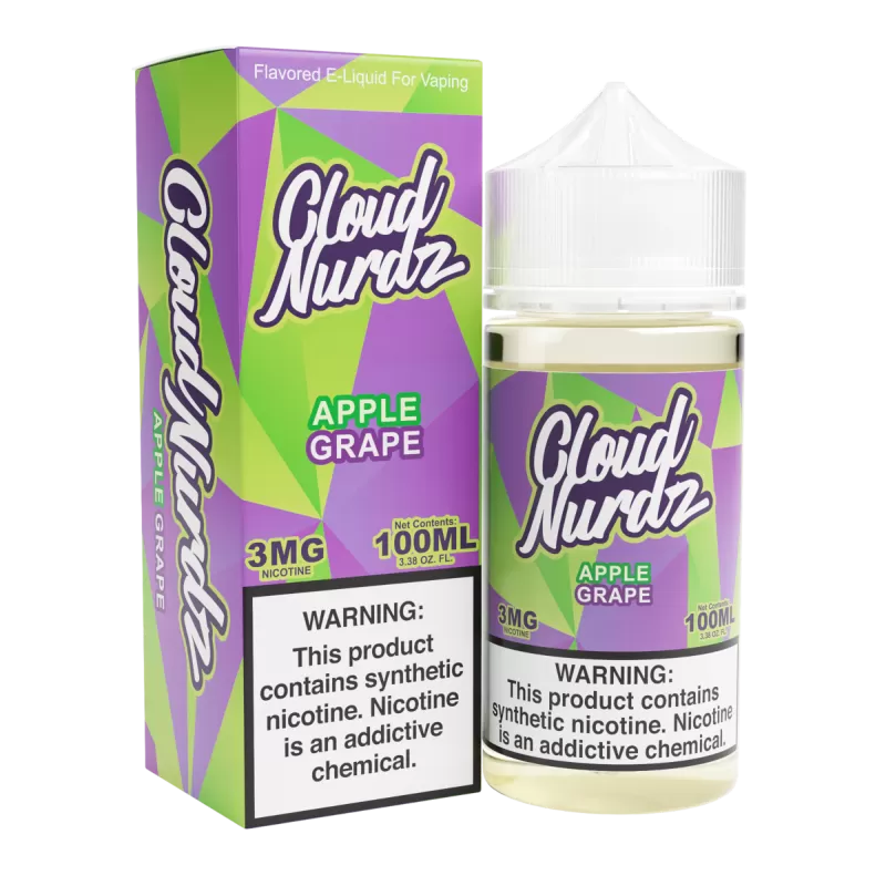 Grape Apple by Cloud Nurdz TFN 100mL - 6MG - Image 3