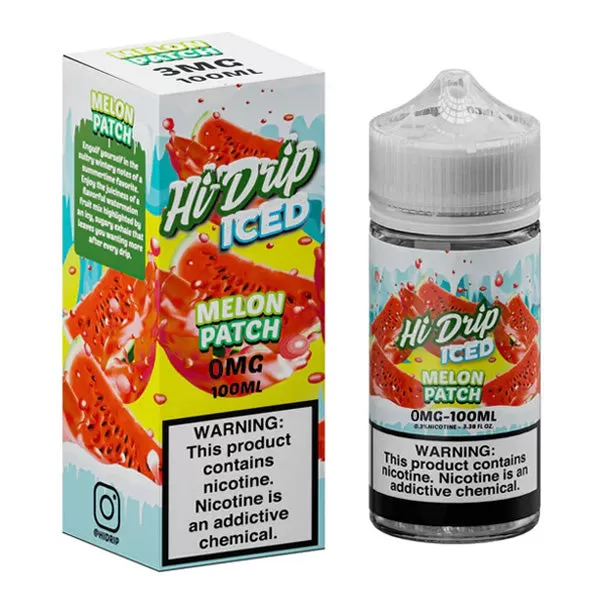 Iced Melon Patch by Hi-Drip E-Juice 100ml - 0MG