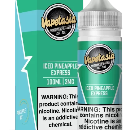 Vapetasia - ICED Pineapple Express - 100ML E-Liquid - 0MG