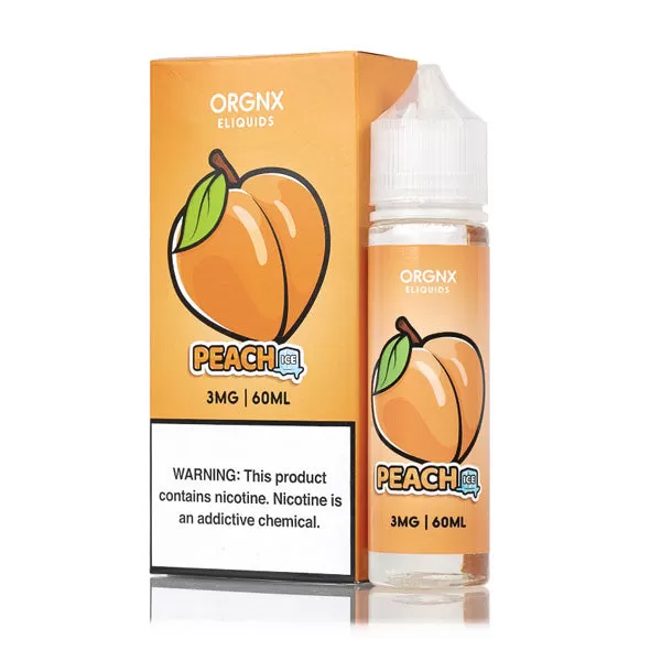Peach Ice by ORGNX TFN Series 60mL - 6MG