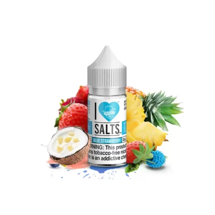 Blue Strawberry Salt by Mad Hatter EJuice 30ml - 25MG