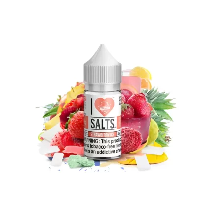 Strawberry Ice Salt by Mad Hatter EJuice 30ml - 50MG