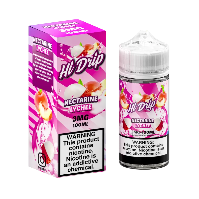 Nectarine Lychee by Hi-Drip E-Juice 100ml - 0MG