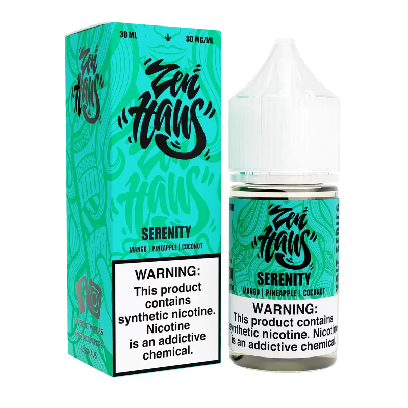 Serenity by ZEN HAUS SALTS E-Liquid 30ml - 50MG - Image 2