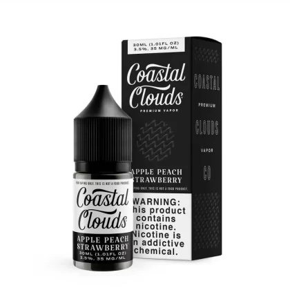 Apple Peach Strawberry by Coastal Clouds Salt Series - 30ML E-Liquid - 35MG