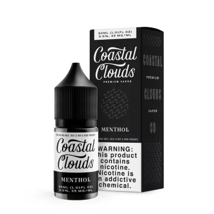 Saltwater Menthol by Coastal Clouds Salt Series - 30ML E-Liquid - 35MG