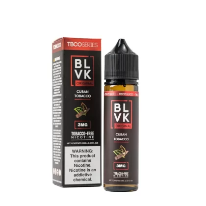 BLVK - TBCO Series - Cuban Cigar (Cuban Tobacco) - 60ML E-Liquid - 0MG