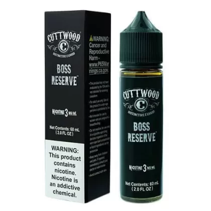 Boss Reserve by Cuttwood eJuice 60mL - 12MG