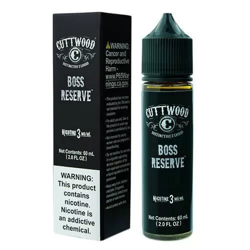 Boss Reserve by Cuttwood eJuice 60mL - 12MG