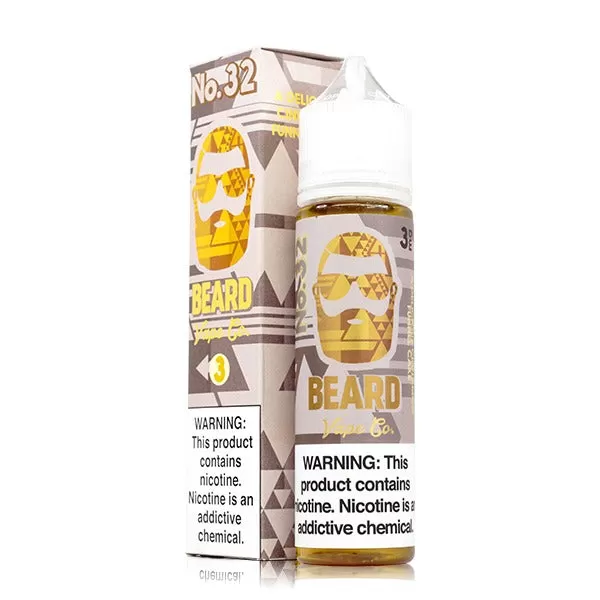 No. 32 Cinnamon Funnel Cake by Beard Vape Co 60mL - 3MG - Image 2