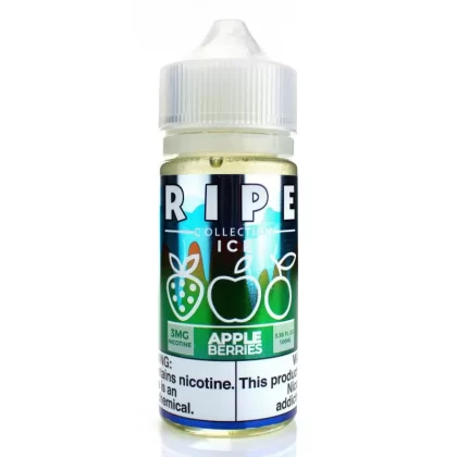 Apple Berries On ICE by Vape 100 Ripe Collection 100mL - 3MG