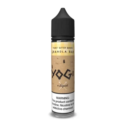 YOGI E-Liquid – Peanut Butter Banana Granola Bar – 60ML E-Liquid - 0MG