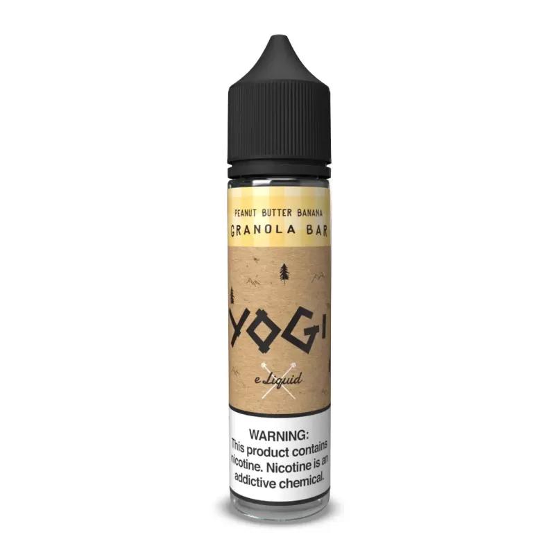 YOGI E-Liquid – Peanut Butter Banana Granola Bar – 60ML E-Liquid - 0MG