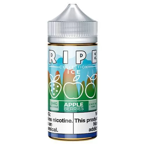 Apple Berries On ICE by Vape 100 Ripe Collection 100mL - 3MG - Image 3